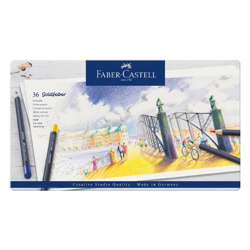Goldfaber Color Pencils Tin of 36 114736