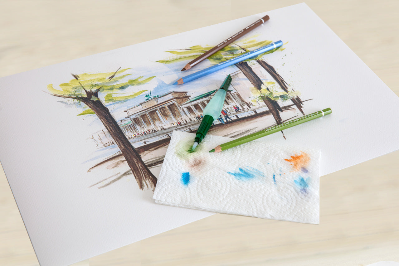 Water Brush Art & Graphic