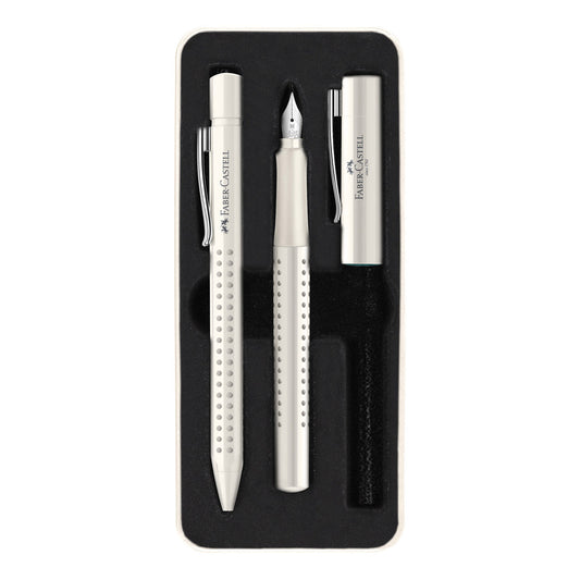Fountain Pen & Ballpoint Pen Set Grip Editionin Metal Box