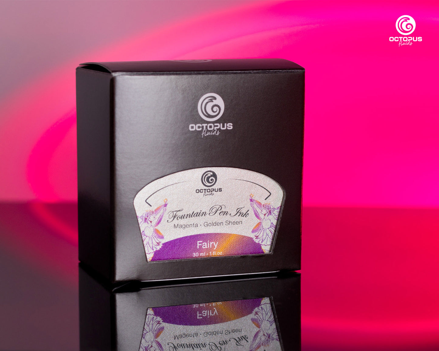 FAIRY Sheen Ink Violet with Gold Bottle 30ml