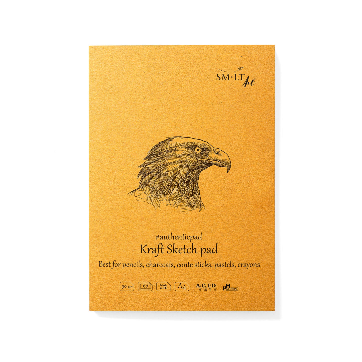 Sketch Pad Kraft Size A5 5-4/5" x 8 1/3" (148 x 210 mm)