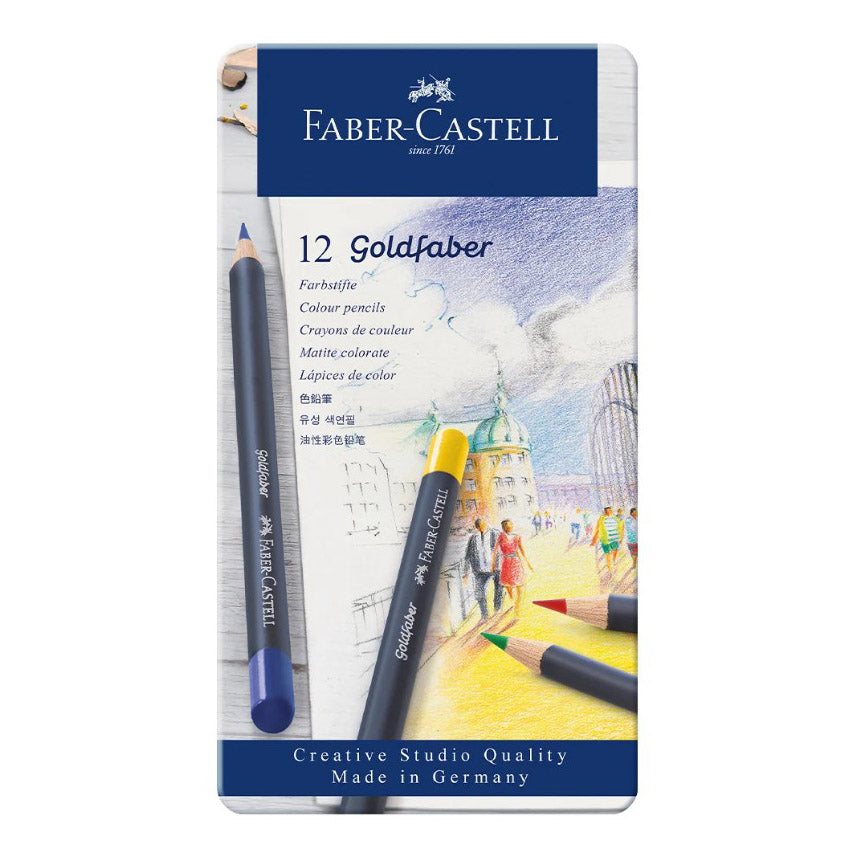 Goldfaber Color Pencils Tin of 12 114712