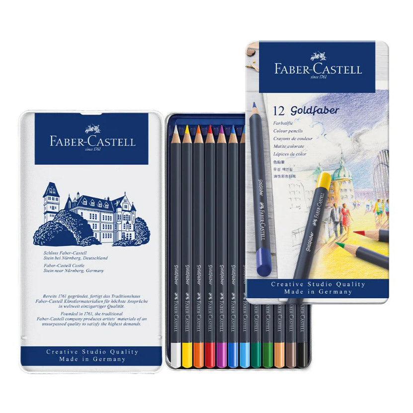 Goldfaber Color Pencils Tin of 12 114712