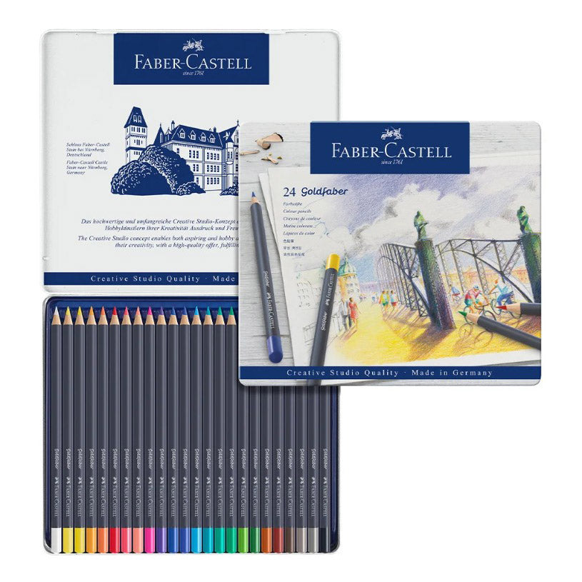 Goldfaber Color Pencils Tin of 24 114724