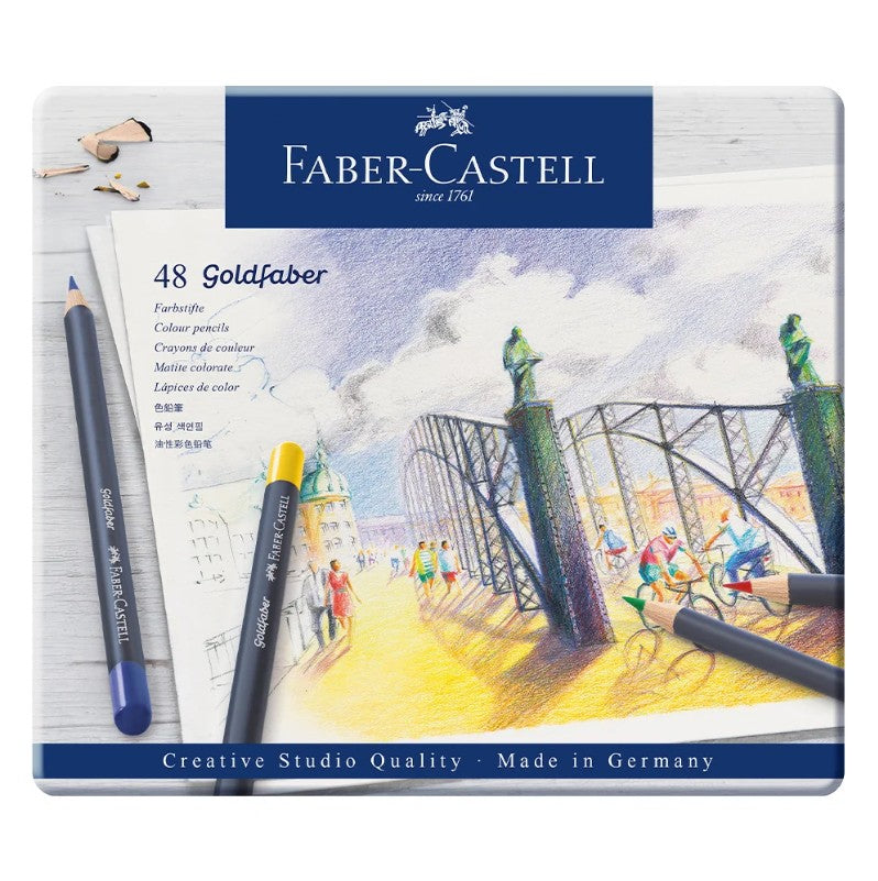 Goldfaber Color Pencils Tin of 48 114748