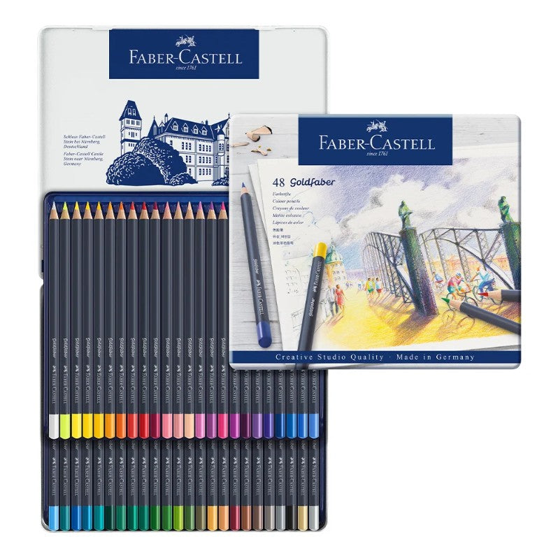 Goldfaber Color Pencils Tin of 48 114748