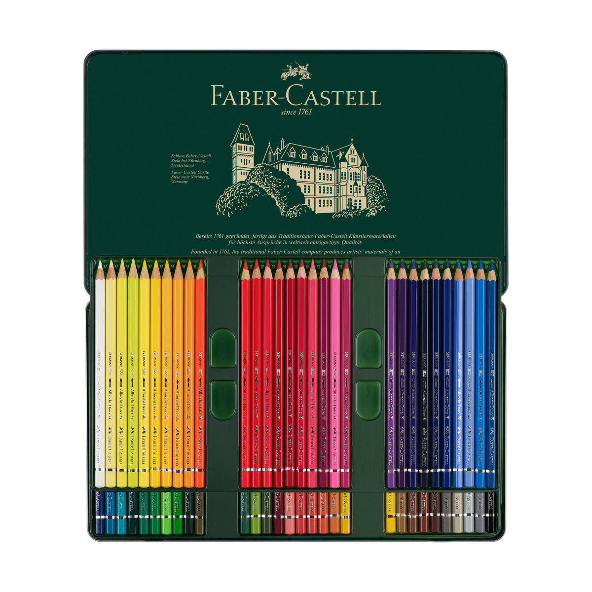Albrecht Dürer Artists' Watercolour Pencils Tin of 60 117560 by Faber-Castell