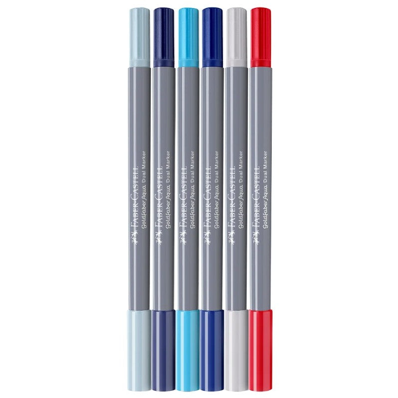 Goldfaber Aqua Dual Marker Set of 6 Sea 164519