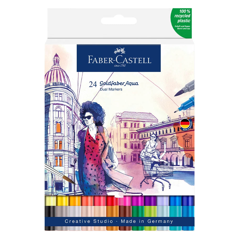Goldfaber Aqua Dual Marker Cases of 6, 12, 18 and 24