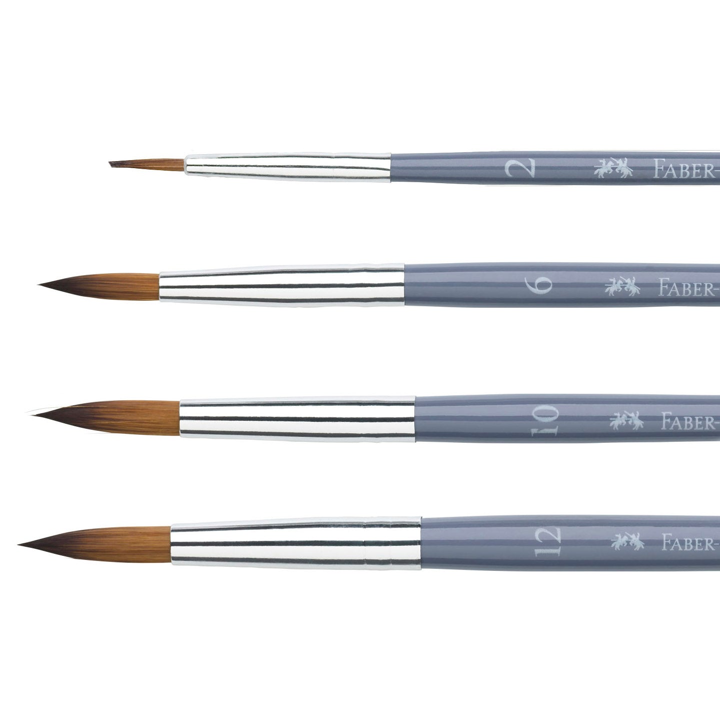 Round Synthetic Brushes
