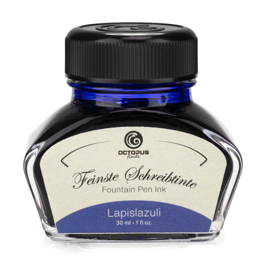 Octopus ink lapislazuli blue bottle