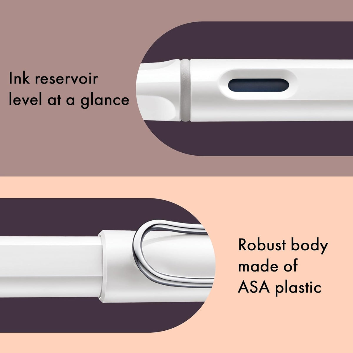 Lamy Safari White Fountain Pen