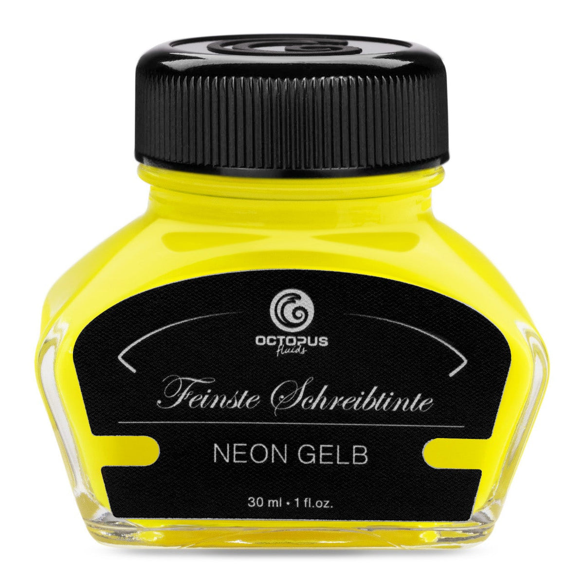 NEON YELLOW Octopus Fluids Highlighter Ink Bottle 30 ml   