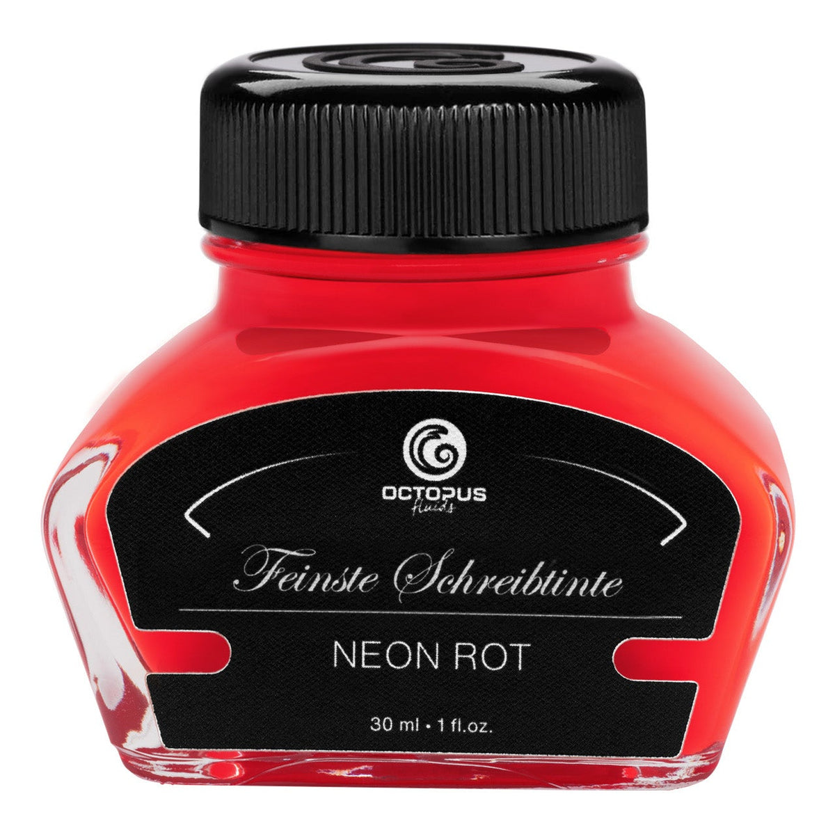 NEON RED Octopus Fluids Highlighter Ink Bottle 30 ml   