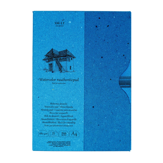 Watercolor Pad 280 gsm in Folder Size A4 8-1/4" x 11-3/4"